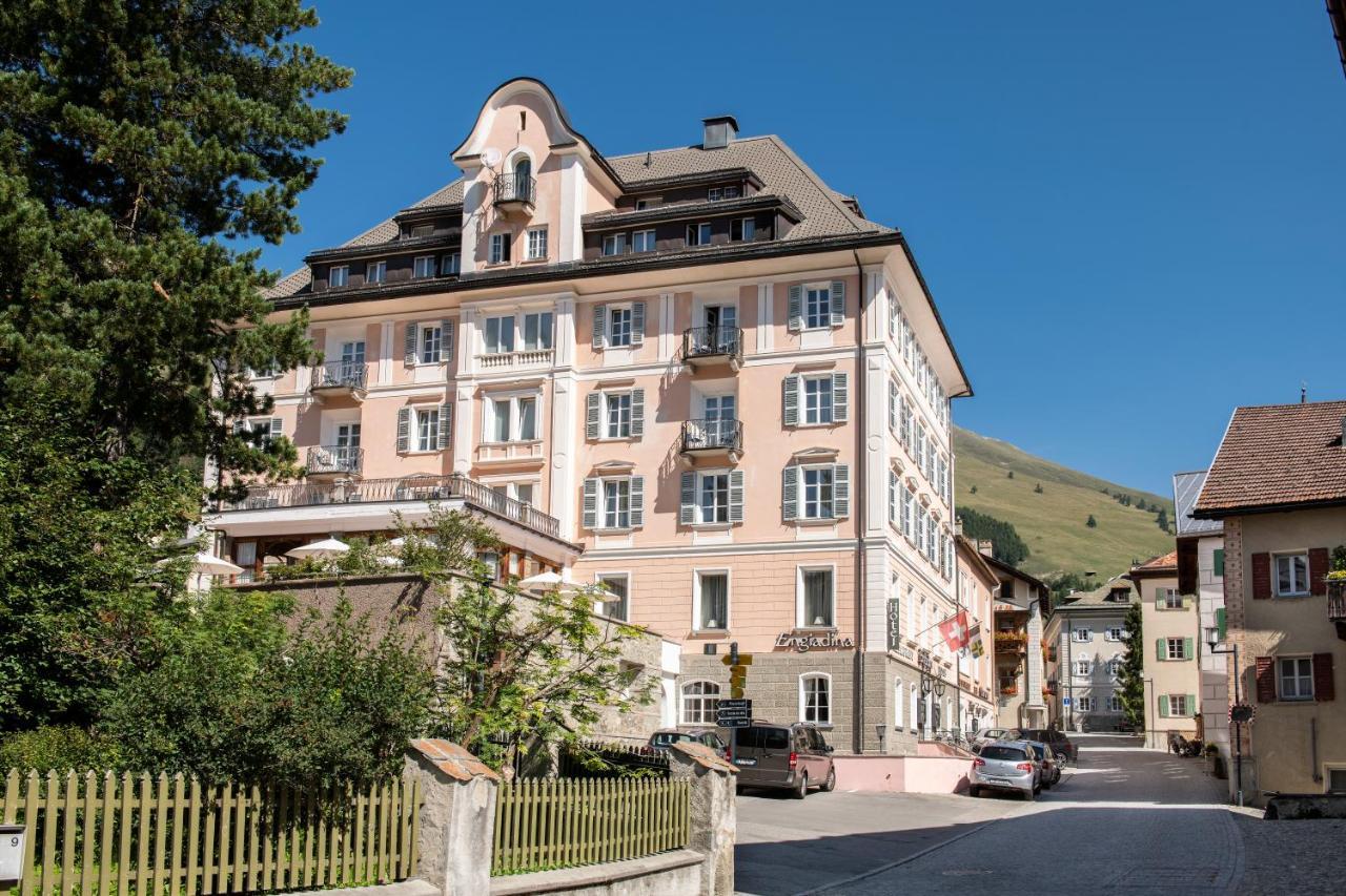 Hotel Engiadina Zuoz Eksteriør bilde